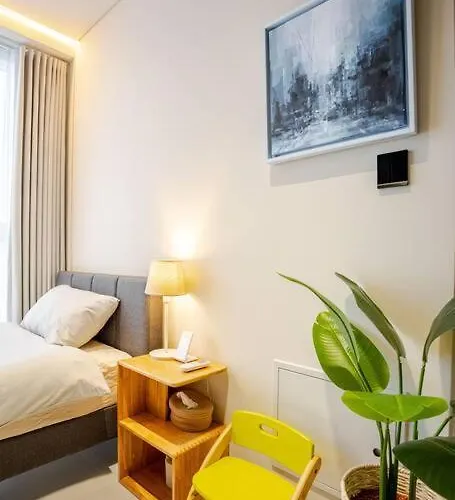 Modern Luxury In Gangnam With Cityview&wine *